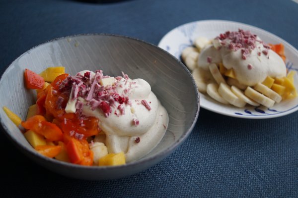 Sukkerfri råcreme – til frugtsalat