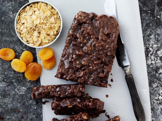 Proteinbar med chokolade