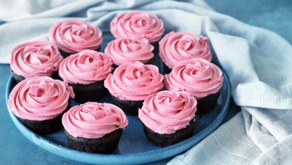 Chokolade Cupcakes Med Protein